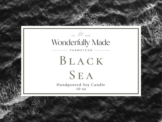 Black Sea - 10oz Soy Candle