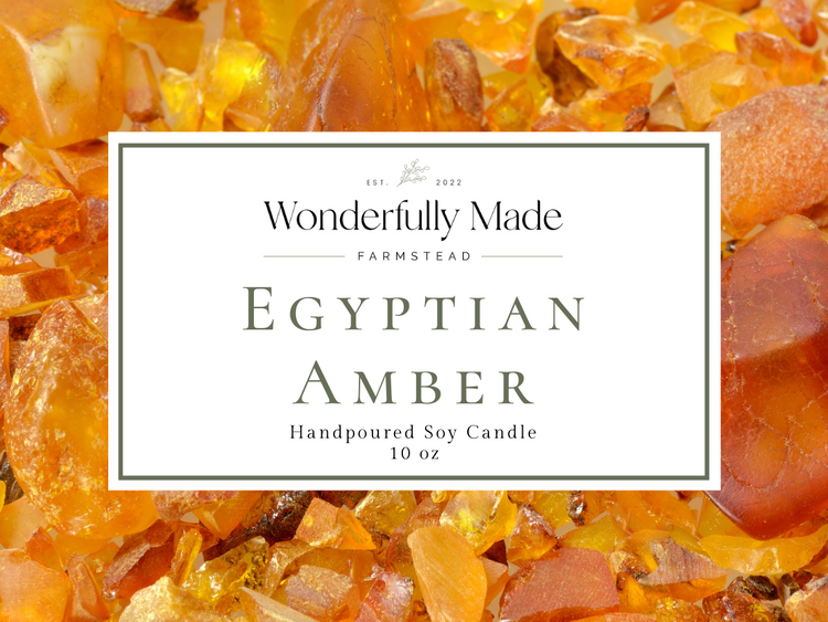 Egyptian Amber - 10oz Soy Candle