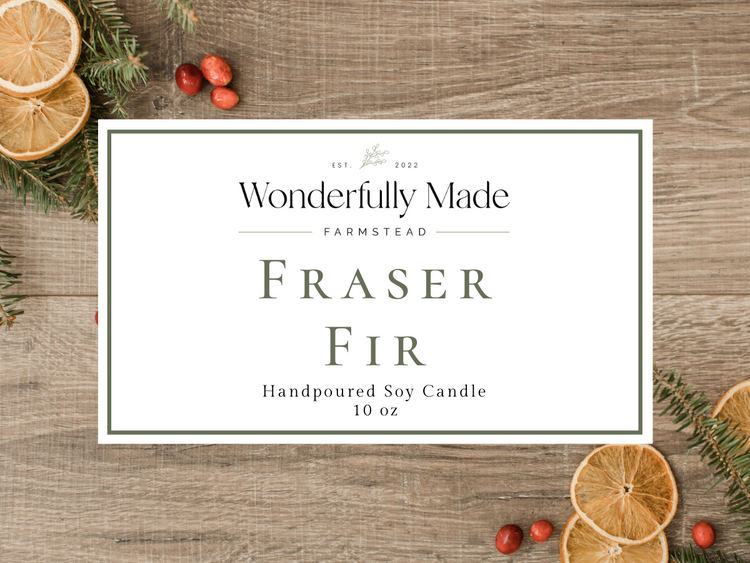 Fraser Fir - 10oz Soy Candle