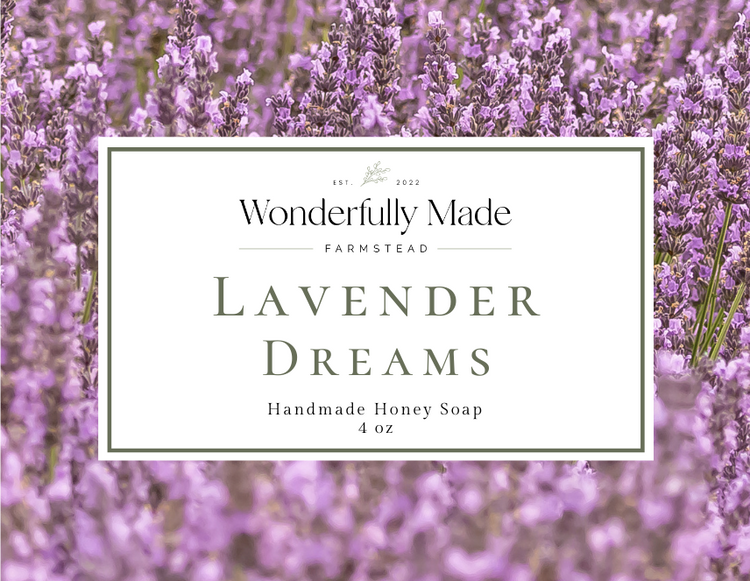 Lavender Dreams Honey Soap