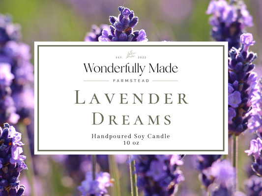 Lavender Dreams - 10oz Soy Candle