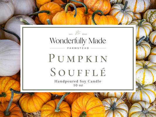 Pumpkin Soufflé - 10oz Soy Candle