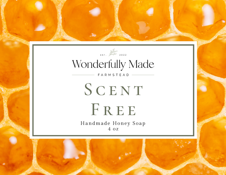 Scent Free Honey Soap