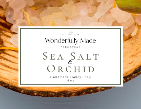 Sea Salt & Orchid Honey Soap