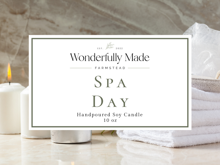 Spa Day - 10oz Soy Candle