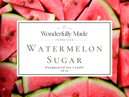 Watermelon Sugar - 10oz Soy Candle