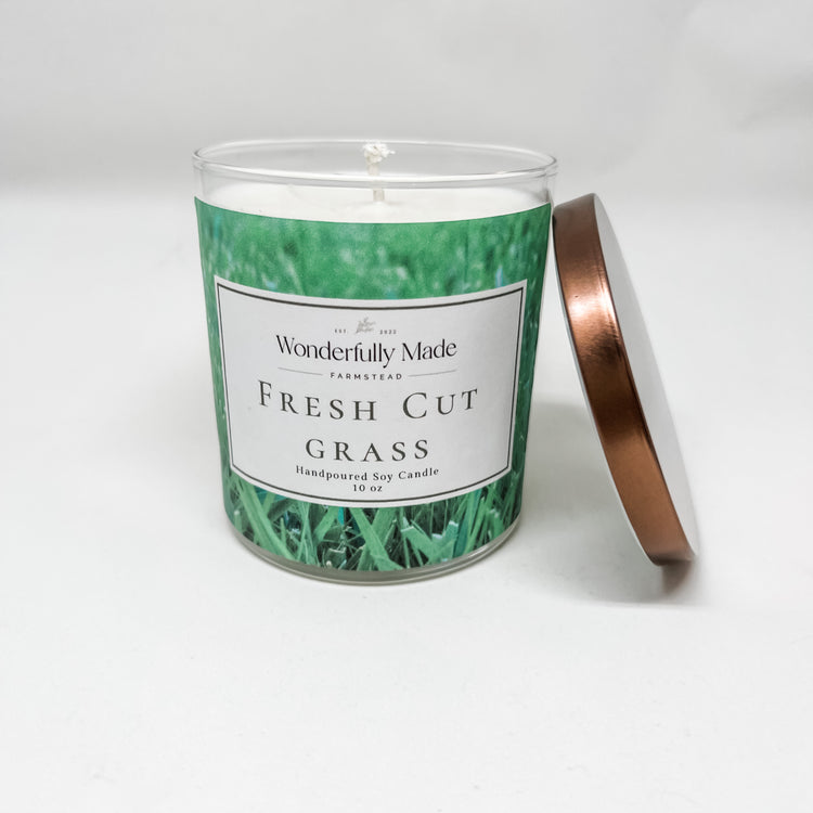 Fresh Cut Grass - 10oz Soy Candle