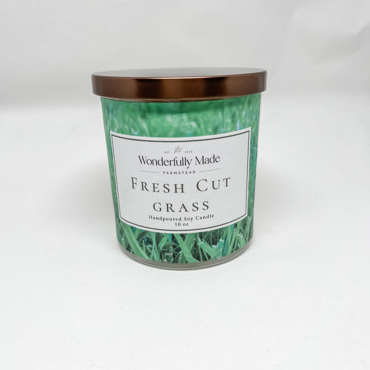 Fresh Cut Grass - 10oz Soy Candle